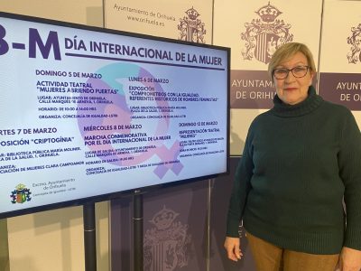 Orihuela programa diversas actividades por el Día de la Mujer