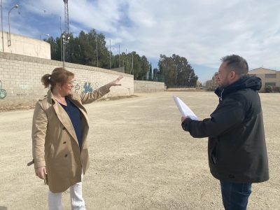 Albatera presenta el nuevo parquin público de la zona deportiva