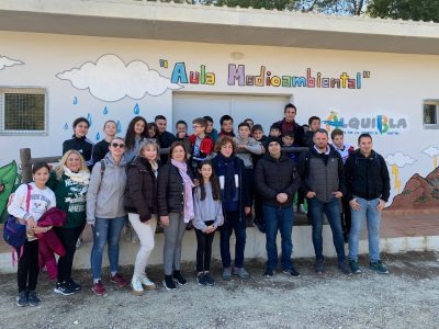 Escolares de Bigastro plantan más de 600 especies autóctonas