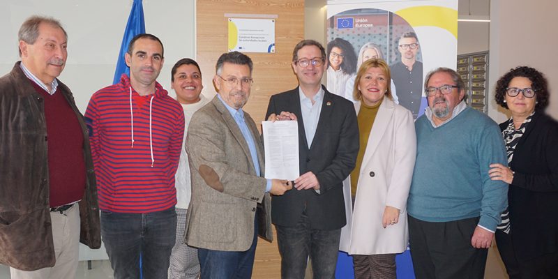 Rafal se adhiere al programa 'Construir Europa con las autoridades locales'