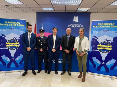 Torrevieja será la sede de los Juegos Europeos de Policías y Bomberos