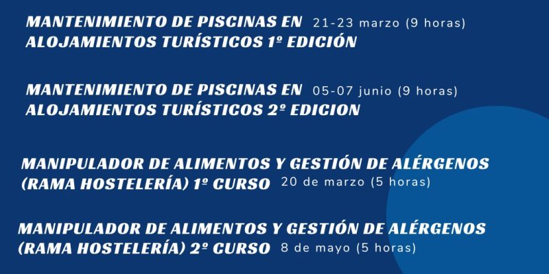 Torrevieja impartirá diez nuevos cursos gratuitos online para desempleados