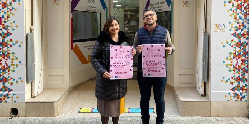 Orihuela pone en marcha la campaña 'Rasca y Gana' por San Valentín