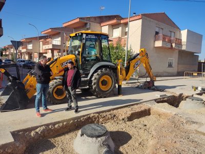 San Isidro ejecuta la instalación de red de aguas pluviales en Avda. Juan Carlos I