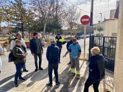 Comienzan en Desamparados las obras de reurbanización de varias calles