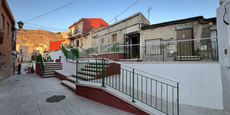 Finalizan las obras del barrio de Triana de Orihuela