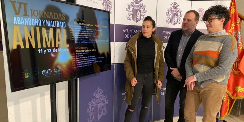 Orihuela organiza las VI jornadas sobre abandono y maltrato animal