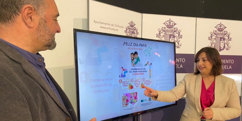 Orihuela lanza una campaña comercial con motivo del Día del Padre