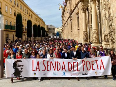 Orihuela vuelve a ser salida de la Senda del Poeta