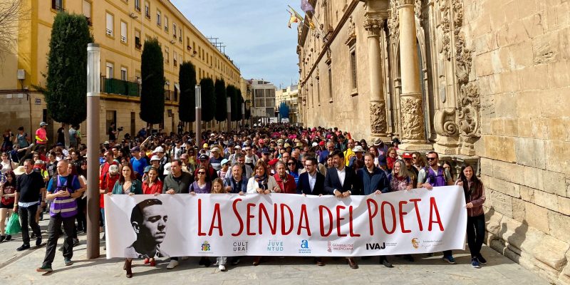Orihuela vuelve a ser salida de la Senda del Poeta