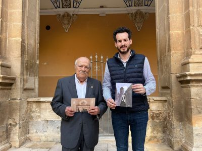Alfonso Ortuño ilustra la invitación de actos de la procesión del Entierro de Orihuela