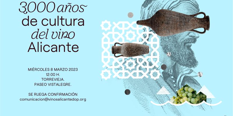 La exposición '3000 años de Cultura del Vino Alicante' llega a Torrevieja
