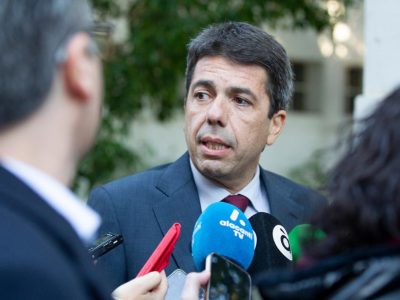 Carlos Mazón pide explicaciones a Puig por mantener a candidatos procesados o condenados