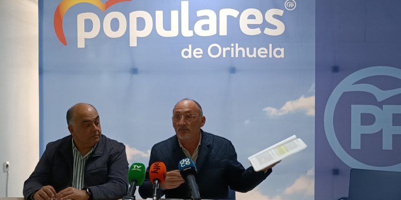 El PP de Orihuela denuncia al conseller de Sanidad y a la alcaldesa oriolana