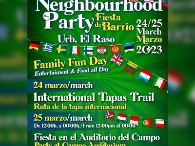 Guardamar celebra su primera Fiesta de Barrio en la Urbanización El Raso