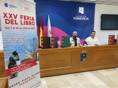 Torrevieja presenta la Feria del Libro a celebrar del 1 al 10 de abril
