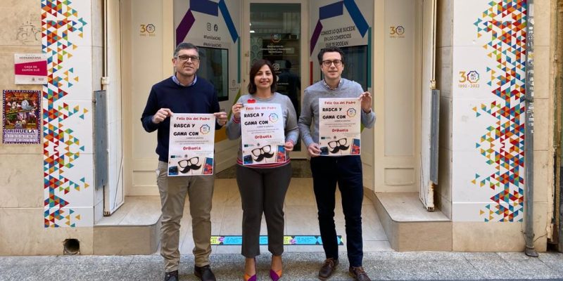 El comercio de Orihuela inicia una campaña por el Día del Padre