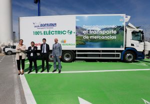 San Isidro acoge el primer corredor mediterráneo para el transporte pesado por carretera sin emisiones