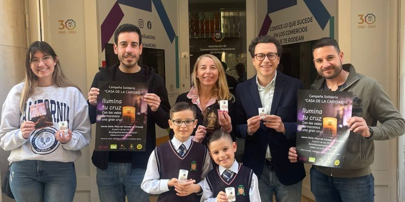 La ACMO se suma a la campaña solidaria 'Ilumina tu Cruz' de Orihuela
