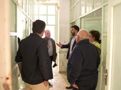 Comienza la rehabilitación de la antigua sede de la Caja de Monserrate de Orihuela