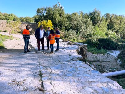 Comienzan las obras de la red de alcantarillado en la rambla de Villamartín