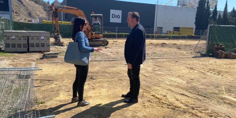 Comienzan las obras del skatepark de Orihuela junto al Palacio del Agua
