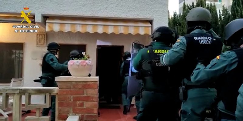 La Guardia Civil desarticula una organización dedicada al tráfico de drogas