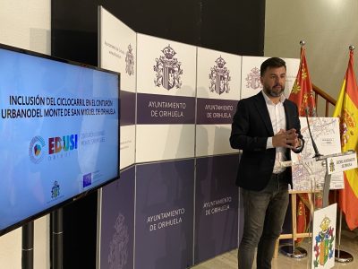 José Aix: “El itinerario ciclista del entorno del monte de San Miguel sitúa a Orihuela a la altura de capitales de provincia en materia de movilidad”