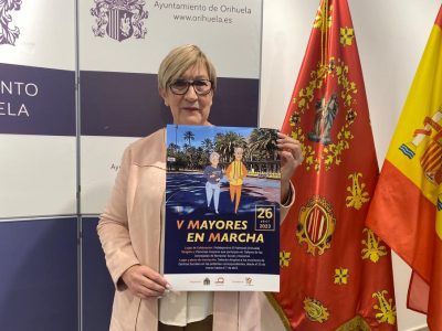 Orihuela acogerá la quinta edición de 'Mayores en marcha' el 26 de abril