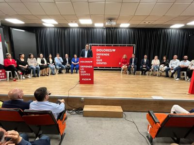 El PSOE de Dolores presentó su candidatura a las elecciones locales