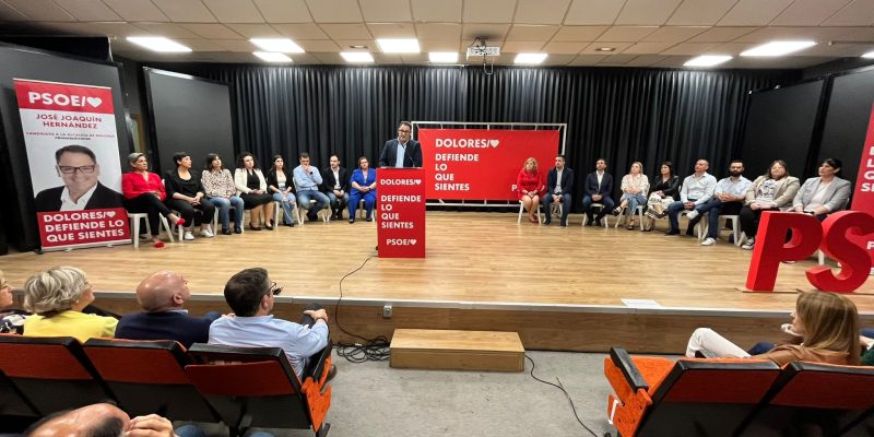 El PSOE de Dolores presentó su candidatura a las elecciones locales