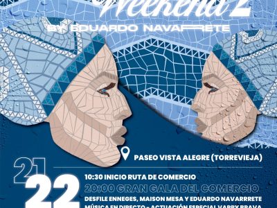 El 'Torrevieja Weekend' celebra su segunda edición del 21 al 23 de abril