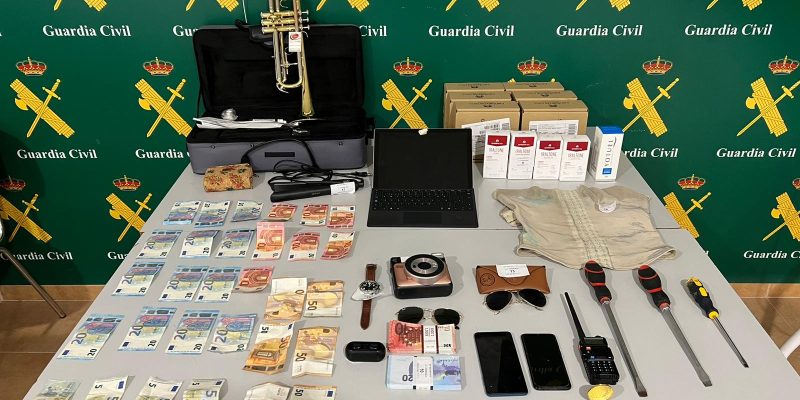 La Guardia Civil detene a siete personas por robos, seis de ellas en Torrevieja