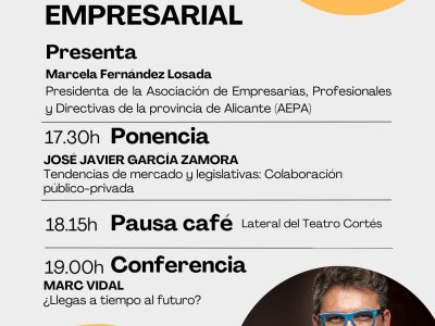 Almoradí acogerá el 4 de mayo una jornadas empresariales