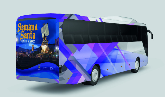 Orihuela promociona su Semana Santa en tres autobuses de la provincia