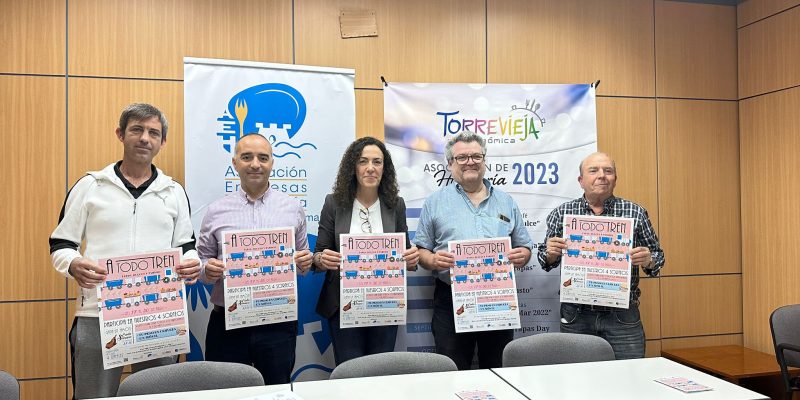Torrevieja acoge la actividad "A todo tren. Tapas, dulces y tardeo"