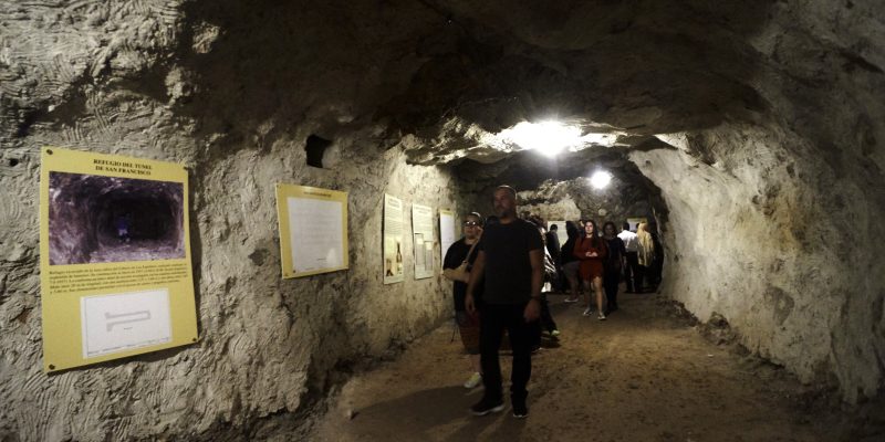 Localizan una nueva entrada al refugio desde los antiguos Juzgados de Orihuela