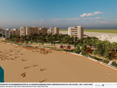 Torrevieja presenta el proyecto de reurbanización del Paseo de la Playa de los Locos