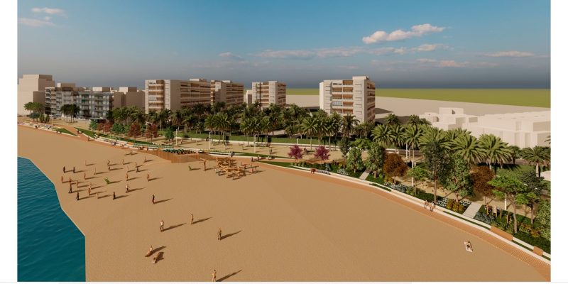 Torrevieja presenta el proyecto de reurbanización del Paseo de la Playa de los Locos