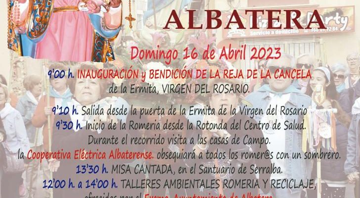 Albatera celebra su XXX Romería a Serralba de la Virgen del Rosario