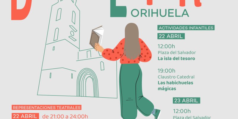 Orihuela organiza diversas actividades por el Día del Libro