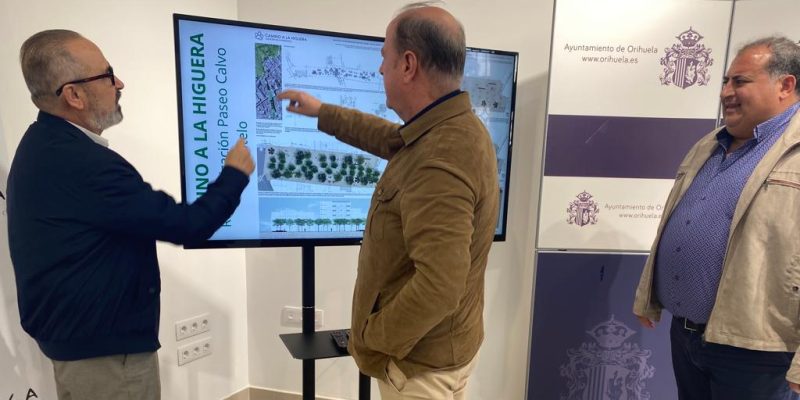 Orihuela renovará el paseo Calvo Sotelo mediante una subvención