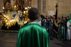 Más de 80 guardia civiles acompañaron a la Hermandad de El Prendimiento de Orihuela