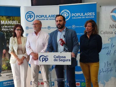 El PP de Callosa de Segura presenta su lista electoral para el 20 de mayo
