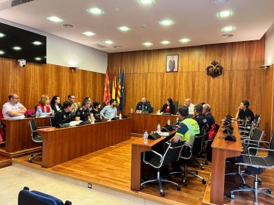 Orihuela celebra una reunión de coordinación por el aviso naranja por lluvias