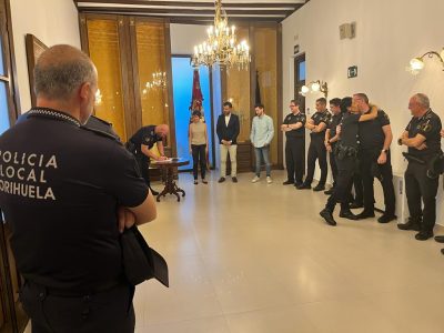 La Policía Local de Orihuela incorpora a 14 oficiales tras superar el curso del IVASPE
