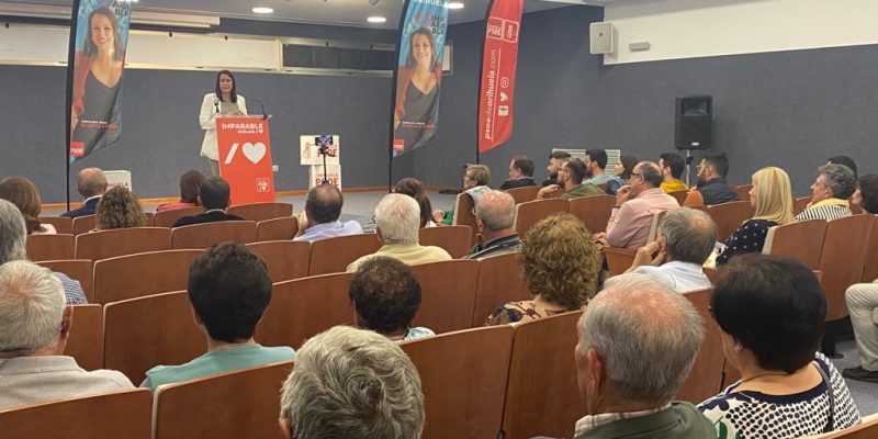 La candidata socialista a la alcaldía de Orihuela presenta propuestas de mejora en infraestructuras