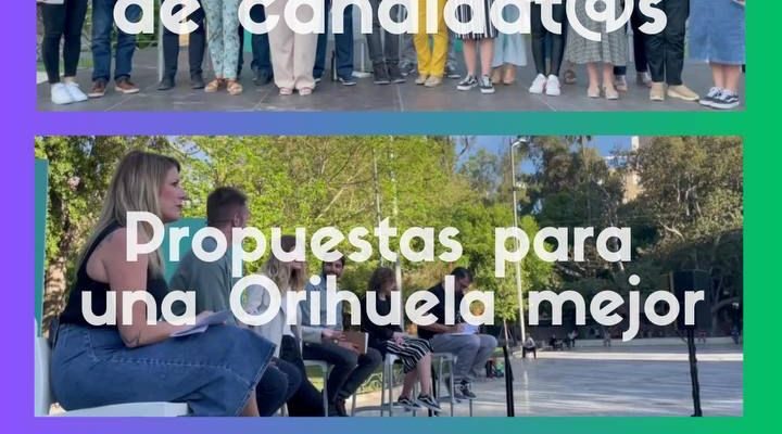 Cambiemos Orihuela cerrará su campaña al ritmo de Aixa en el Parque de la Ocarasa