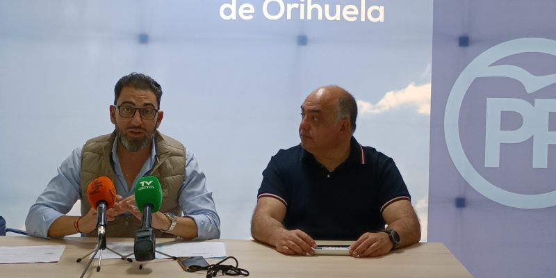 El PP desvela que los trabajadores municipales de Orihuela están sin seguro de vida y accidente