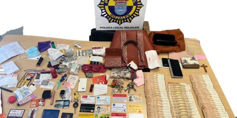 La Policía Local de Rojales detiene a un hombre tras robar un bolso con casi 3.000 euros